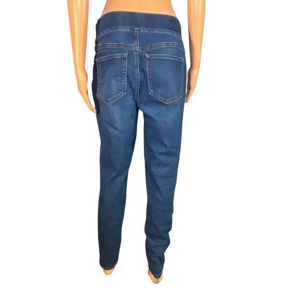 Talbots Pull On Jeggings Womens Size 6 High Rise Medium Wash Back Pockets - Picture 3 of 5